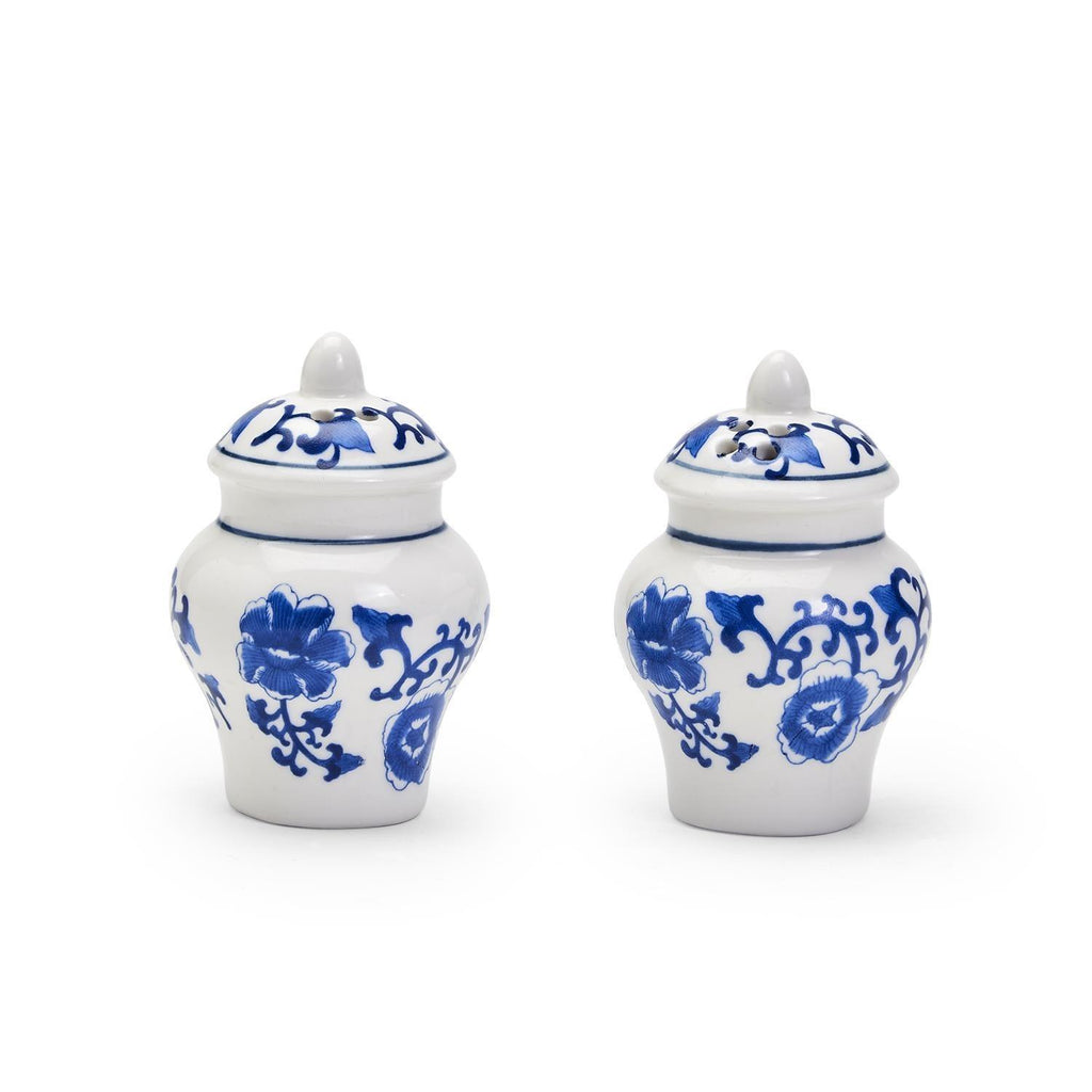 Blue & White Ginger Jar Salt & Pepper Shakers