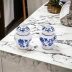 Blue & White Ginger Jar Salt & Pepper Shakers