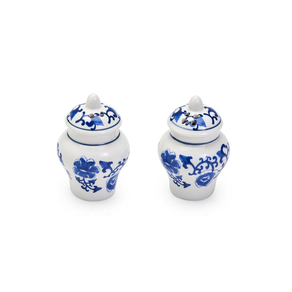 Blue & White Ginger Jar Salt & Pepper Shakers