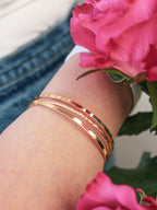 Crossed Branches Cuff Bracelet — Select Your Color