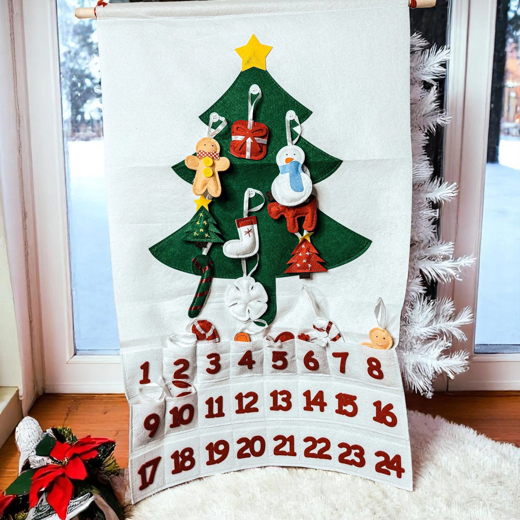 Handmade Felt Christmas Advent Calendar