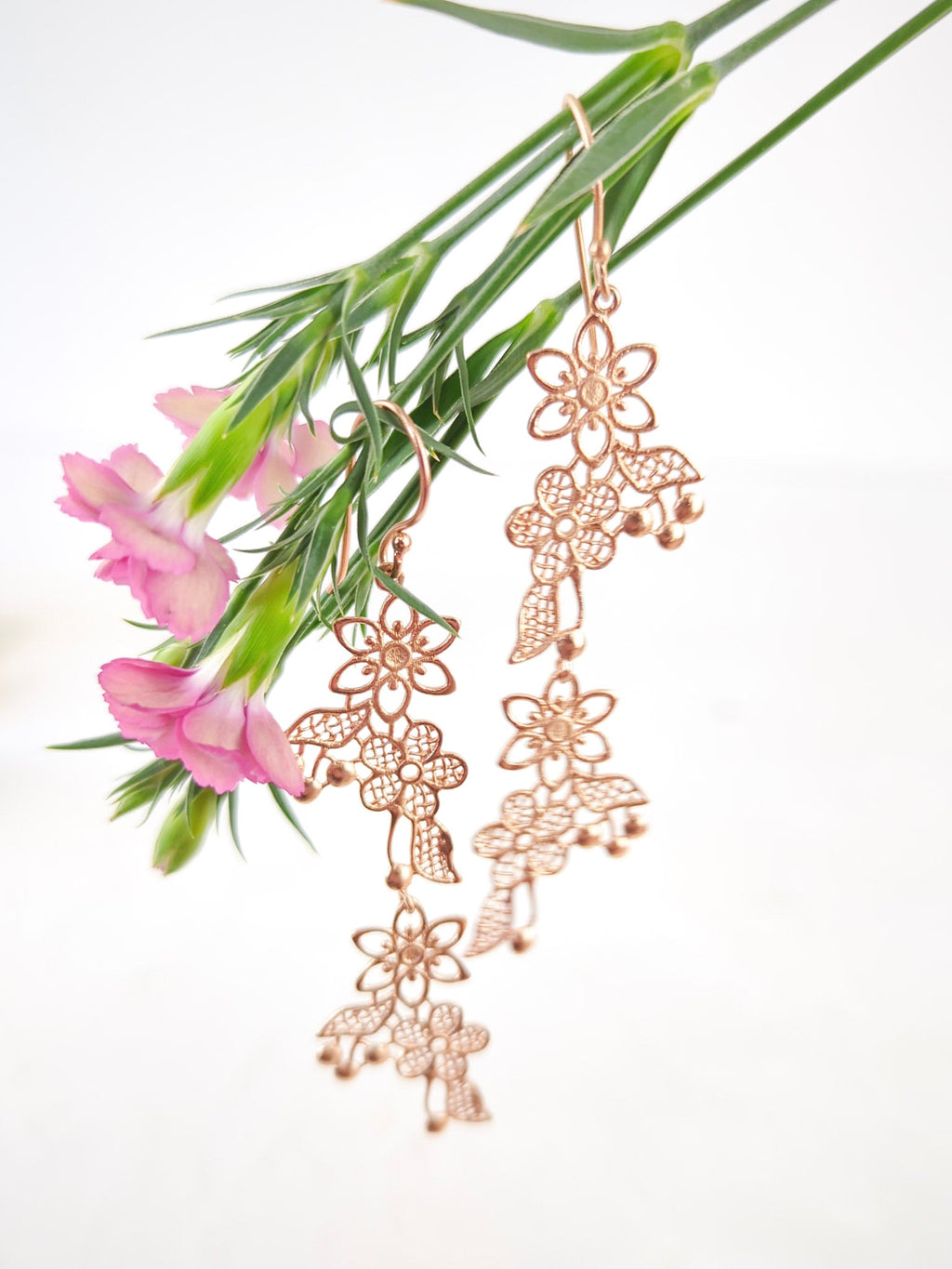 Garden Whispers Earrings — Select Your Color