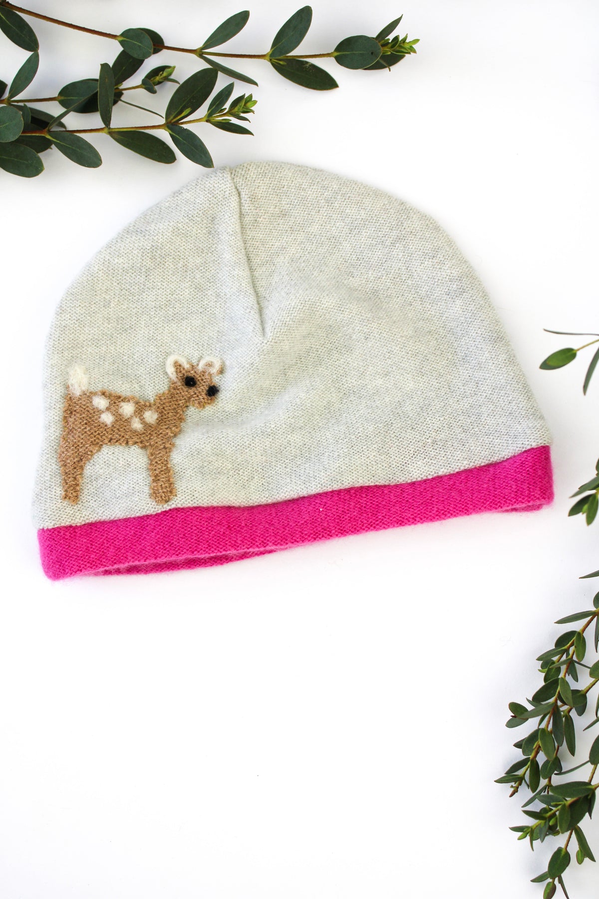 Fawn Cashmere Hat - Baby — Select Your Color