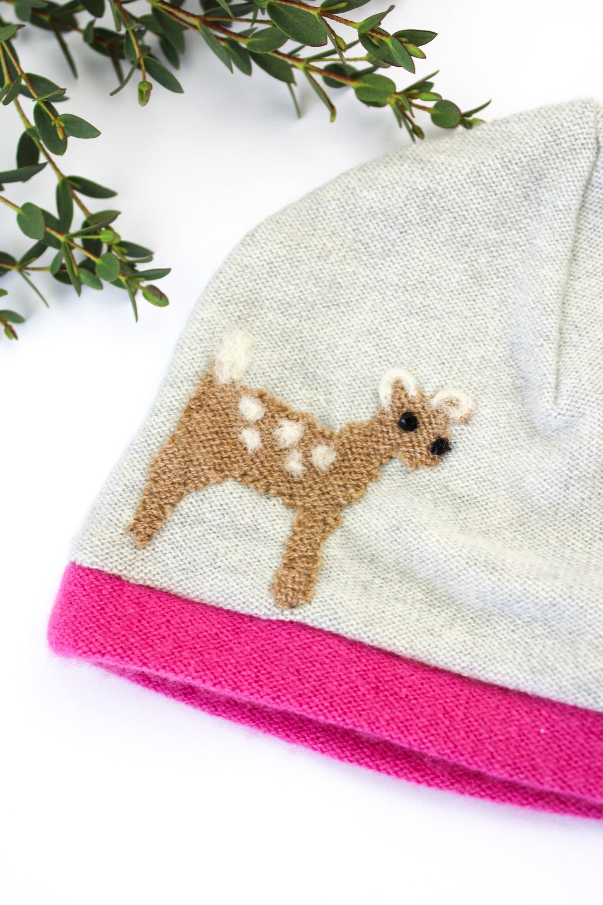 Fawn Cashmere Hat - Baby — Select Your Color