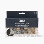 Four-Pack Hanging Refillable Car Freshener Diffusers Bundle — Choose Your Scent Pack