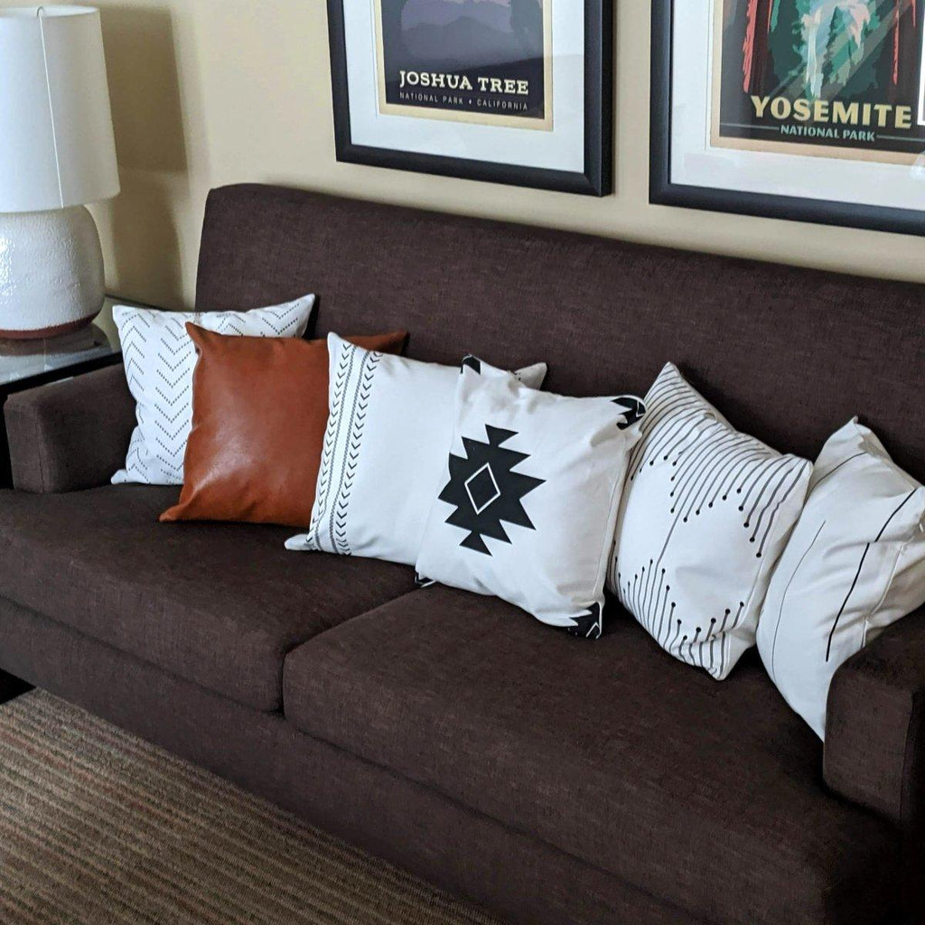 18" Square Amber & Farm Decorative Pillow and/or Cases Set — Select Your Design