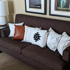 18" Square Amber & Farm Decorative Pillow and/or Cases Set — Select Your Design