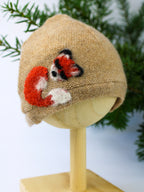Sleeping Fox Cashmere Hat - Newborn — Select Your Color