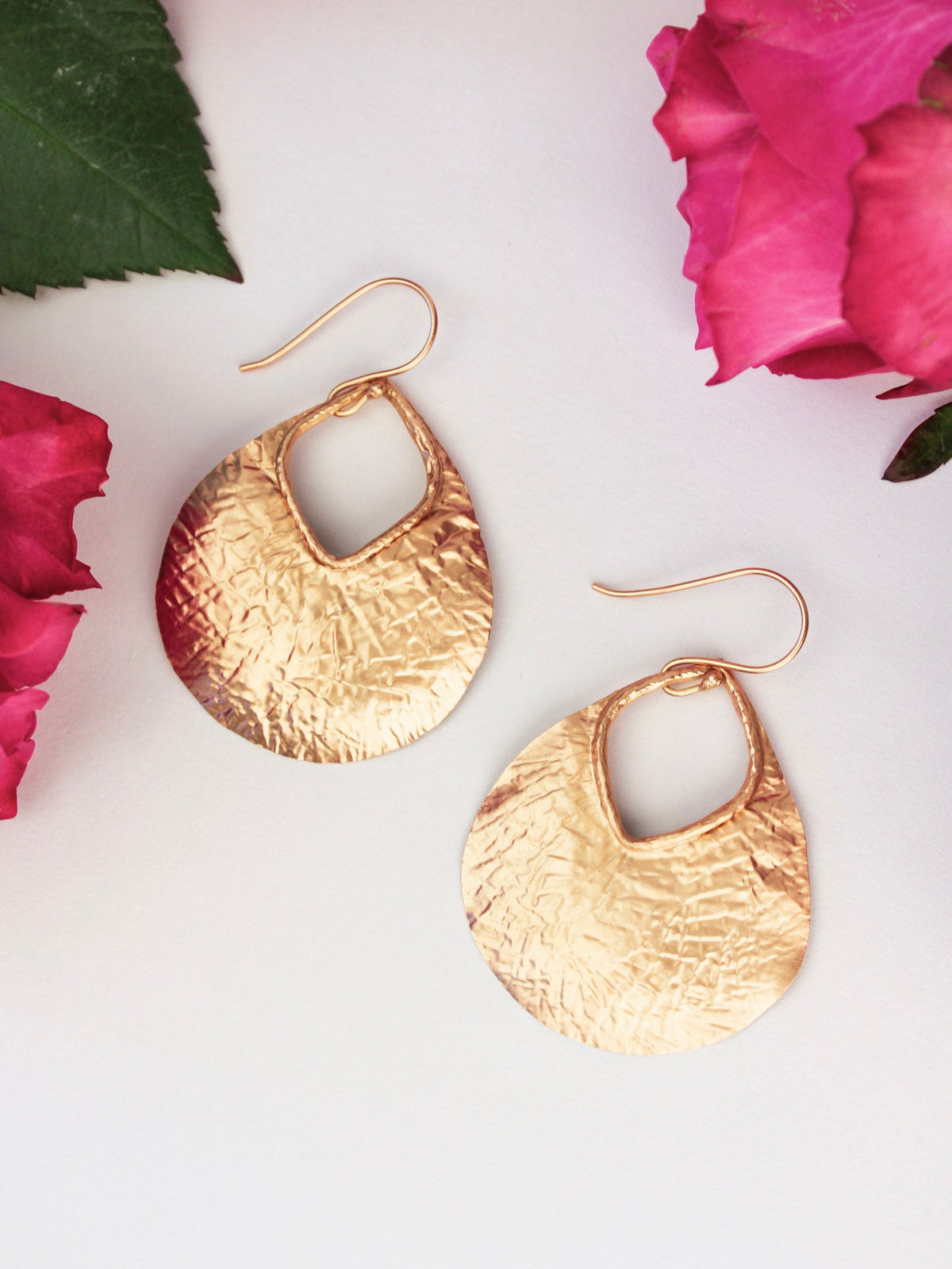 Camelia Drop Earrings — Select Your Color