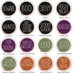 Ceramic Halloween Coasters — Select Your Pack & Style