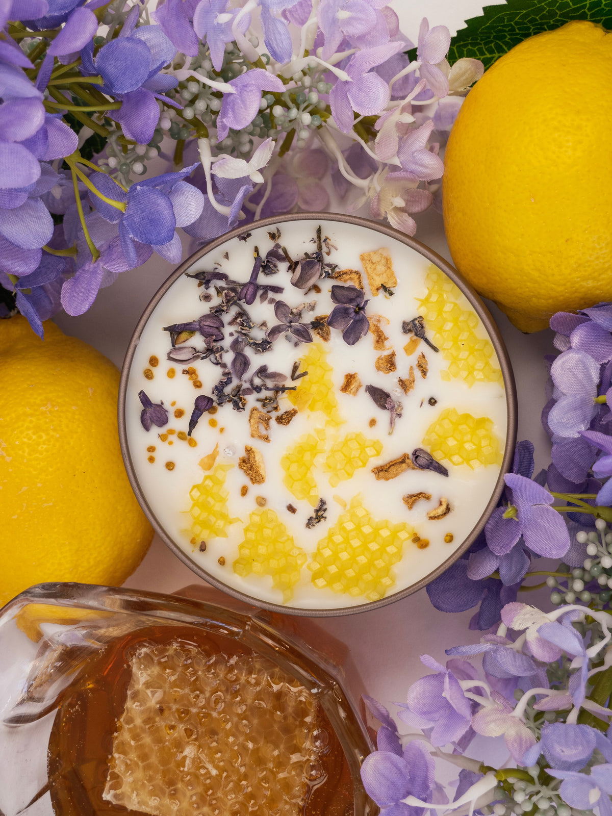NECTAR Lilac Lemon Honey Candle — Select Your Size