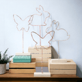 LED Light Up Spring & Easter Silhouette Decor — Select Your Color & Shape