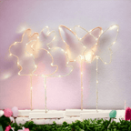 LED Light Up Spring & Easter Silhouette Decor — Select Your Color & Shape