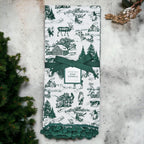 Forest Green Christmas Dish Towels - Set of 2