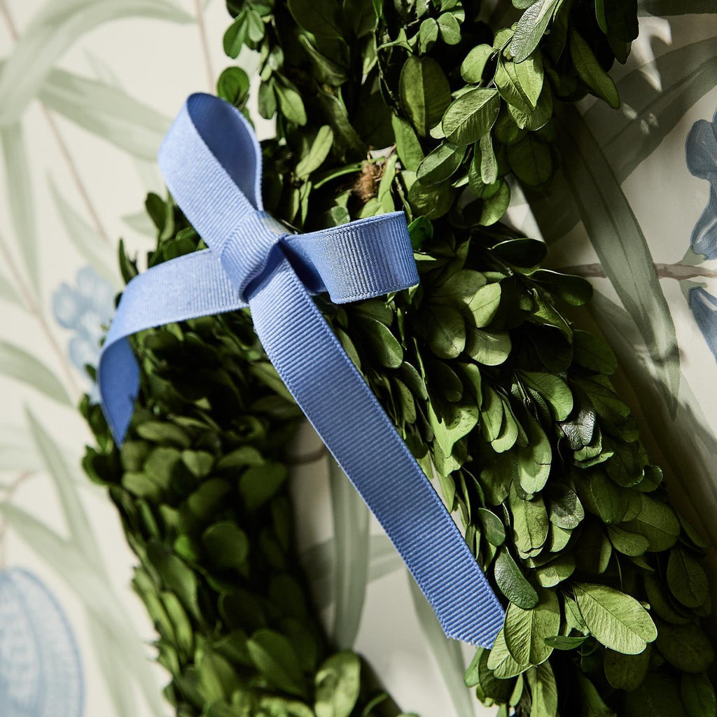 'Hoppy Home' Boxwood Bunny Wreath