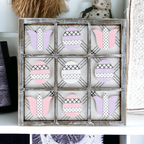 Handcrafted Easter & Spring Tic Tac Toe Game — Select Your Size