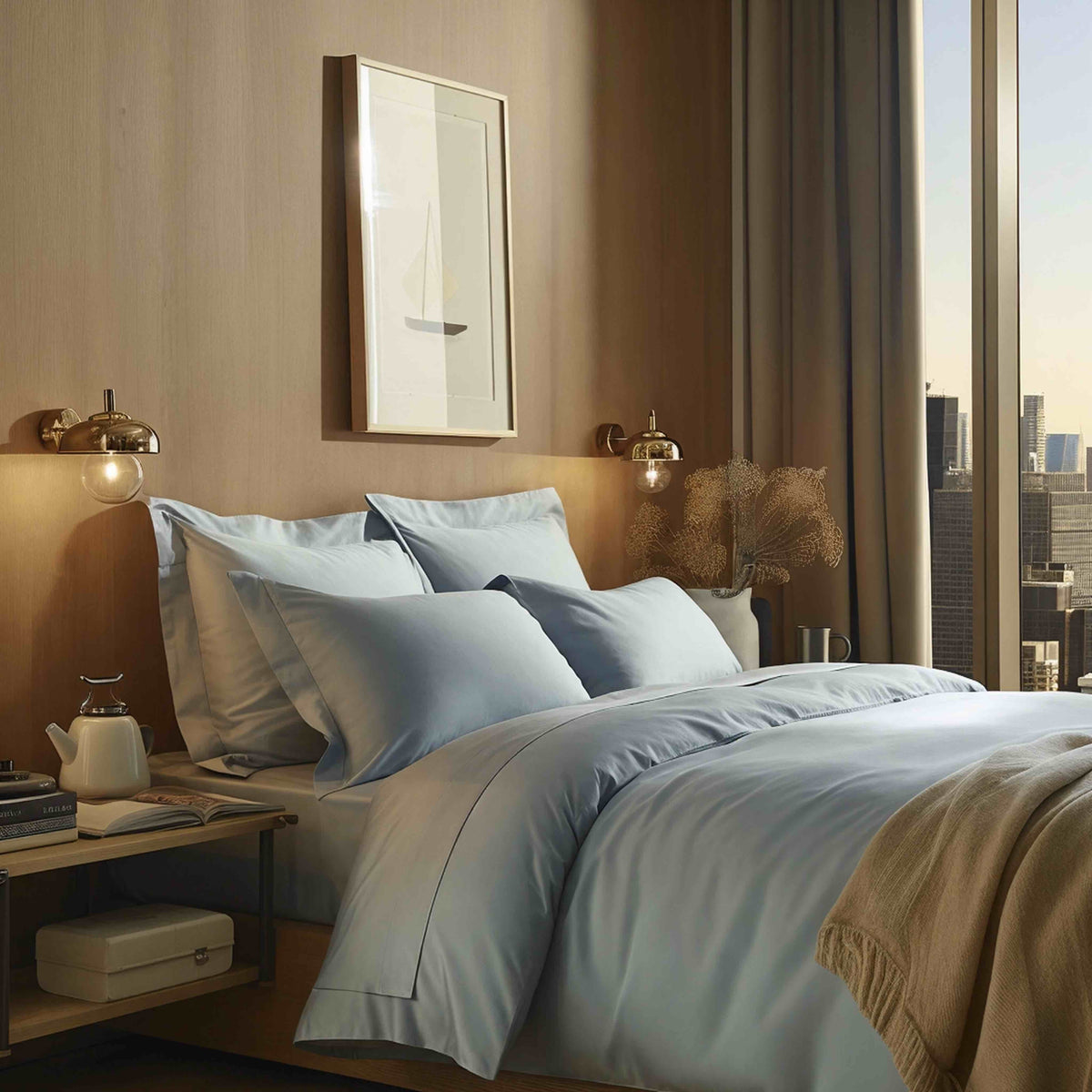 Luxe Australian Sateen Duvet Cover — Select Your Color & Size