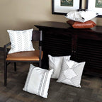 18" Square Amber & Farm Decorative Pillow and/or Cases Set — Select Your Design