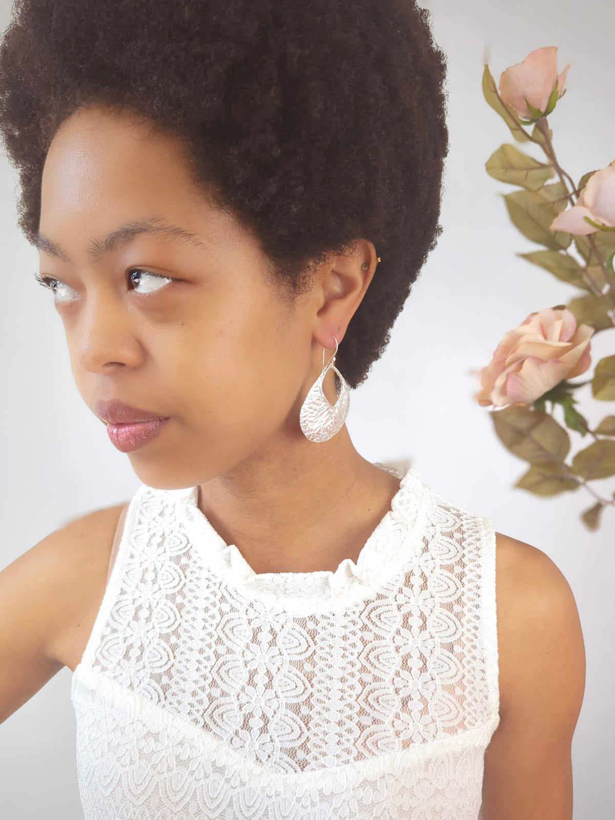 Camelia Drop Earrings — Select Your Color