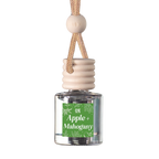 Apple + Mahogany Scented Hanging Refillable Car Freshener Diffuser