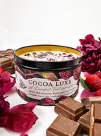 COCOA LUXE Chocolate Raspberry Candle — Select Your Size