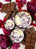COCOA LUXE Chocolate Raspberry Candle — Select Your Size