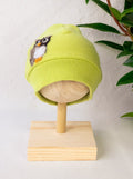 Owl Cashmere Hat - Baby — Select Your Color