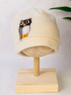 Owl Cashmere Hat - Baby — Select Your Color