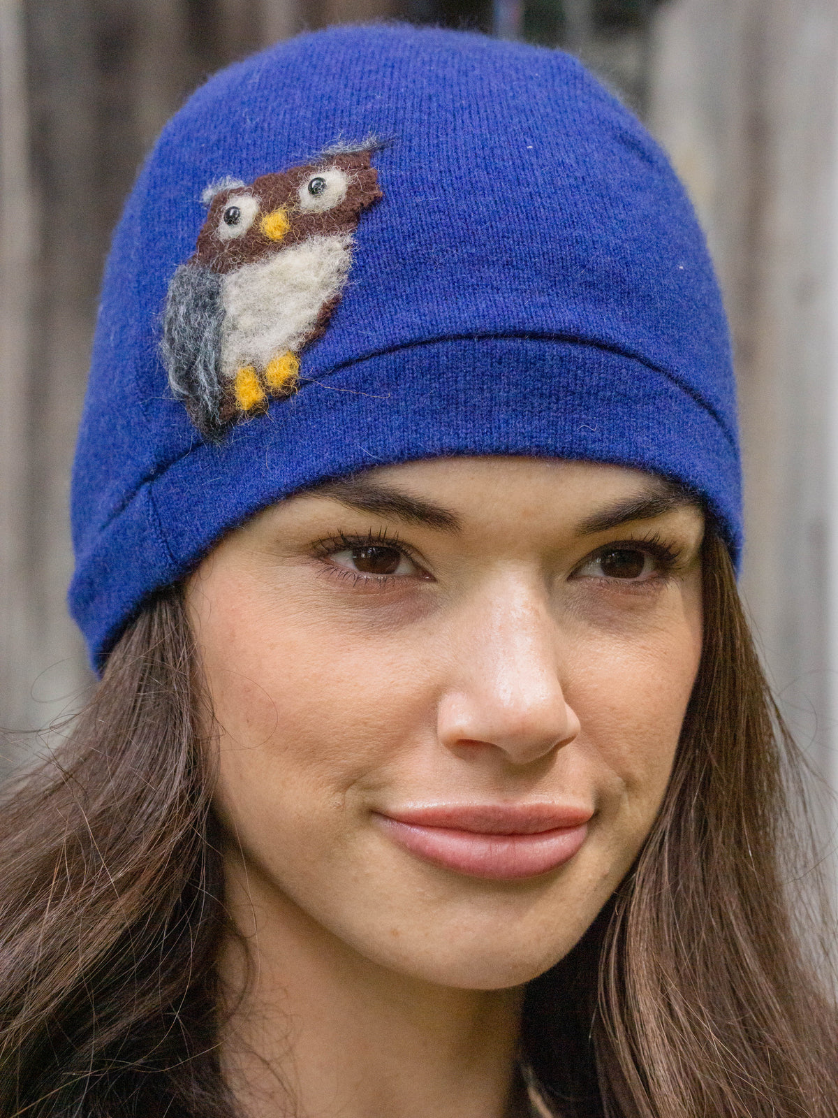 Owl Cashmere Hat - Adult/Big Kid — Select Your Color