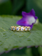 Aria Infinity Band Ring — Select Your Gemstone & Size