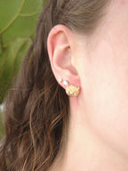 Azia Owl Stud Earrings — Select Your Color