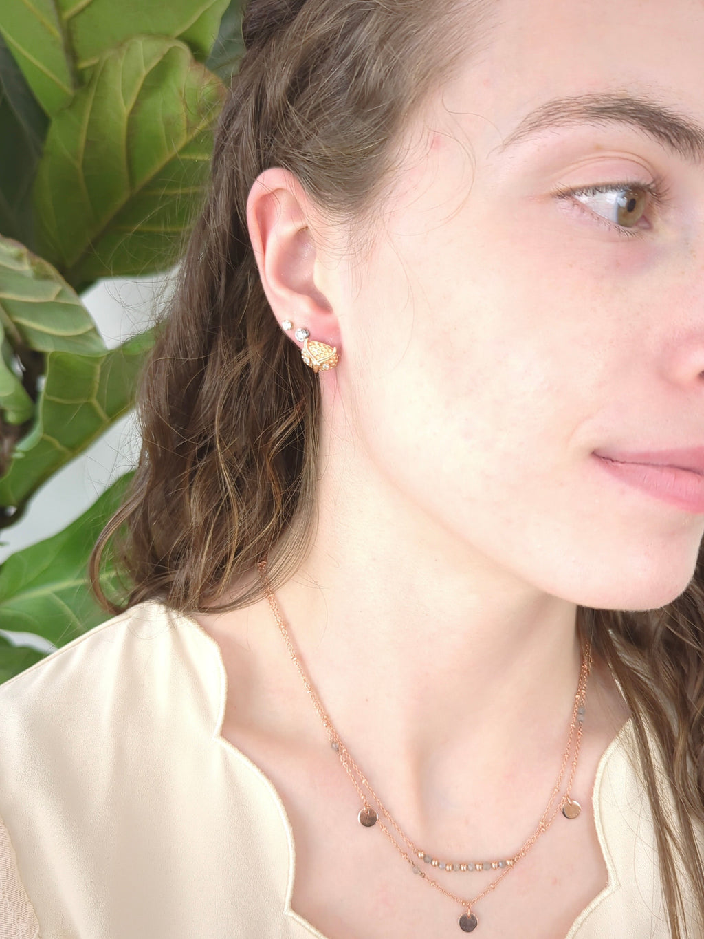 Azia Owl Stud Earrings — Select Your Color