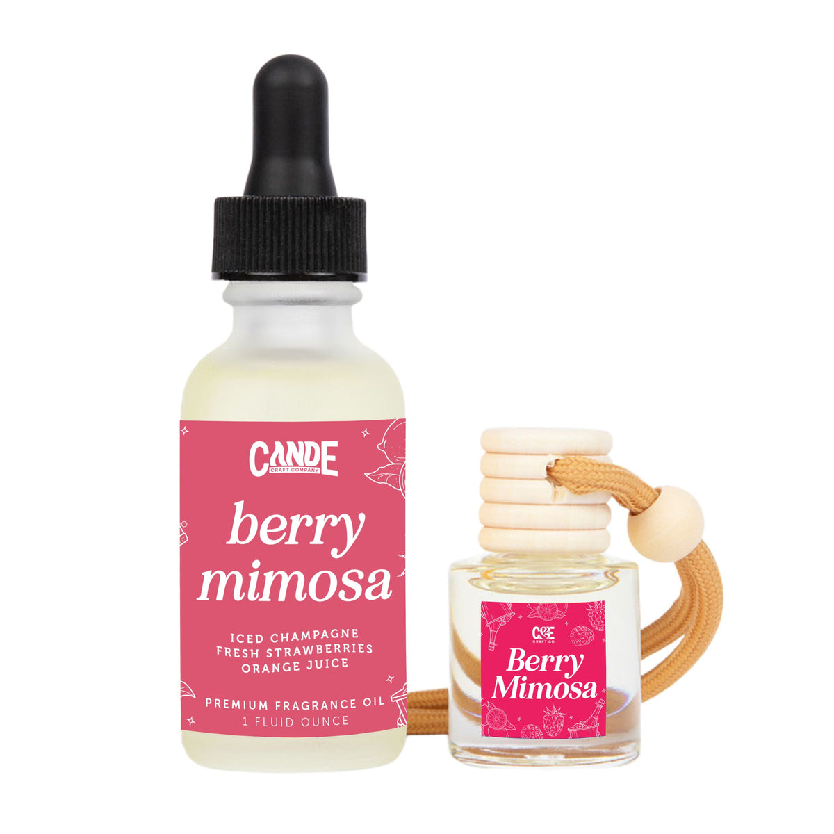 Hanging Car Freshener Diffuser & Refill Bundle