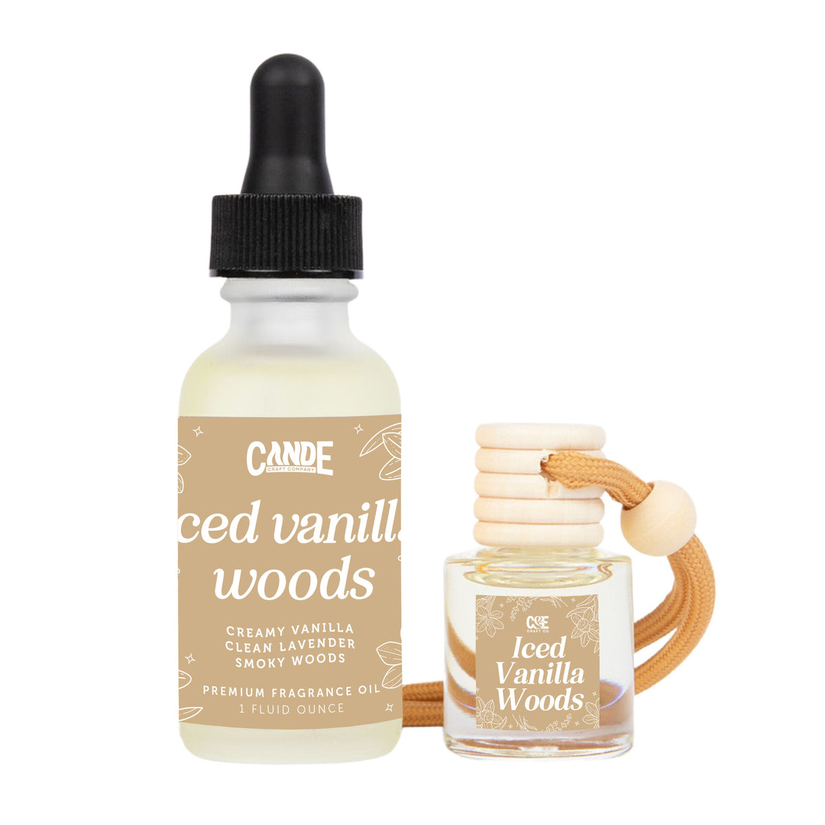 Hanging Car Freshener Diffuser & Refill Bundle