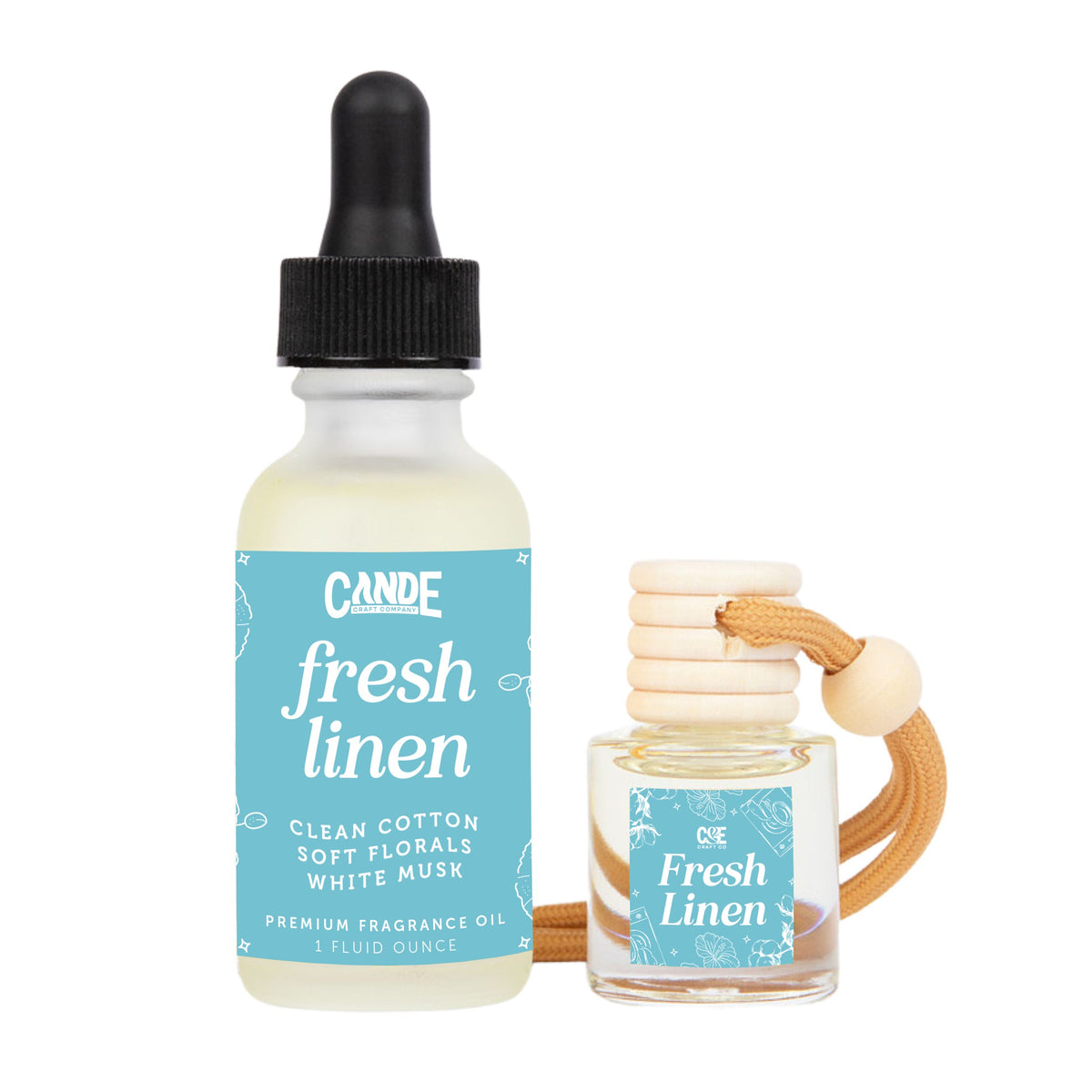 Hanging Car Freshener Diffuser & Refill Bundle