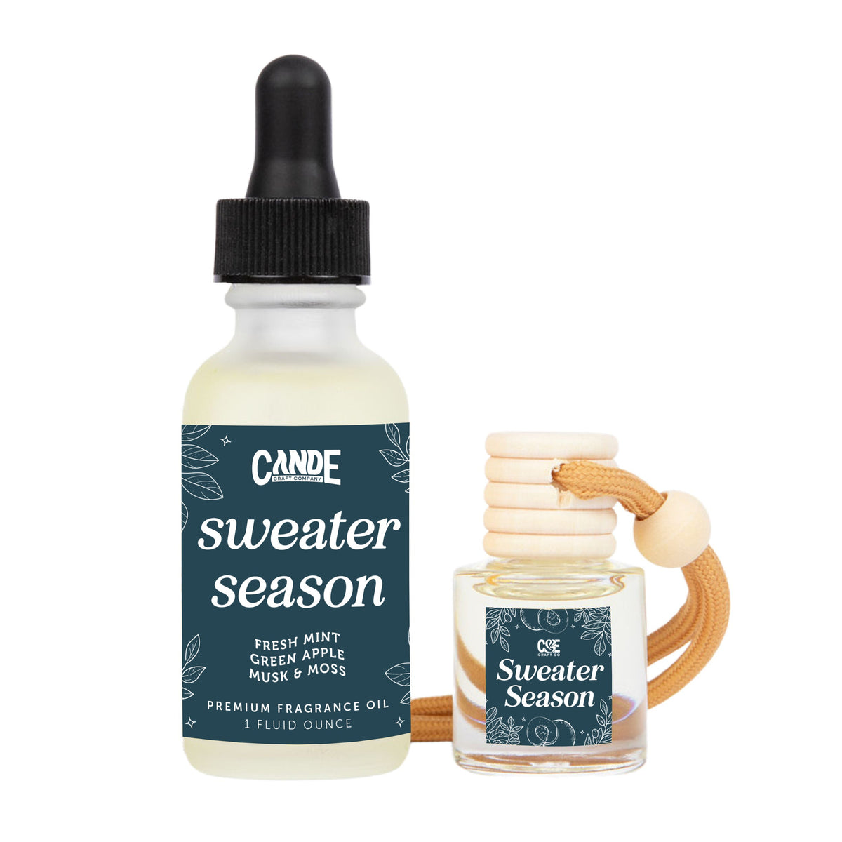 Hanging Car Freshener Diffuser & Refill Bundle