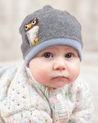 Owl Cashmere Hat - Baby — Select Your Color