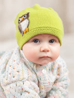 Owl Cashmere Hat - Baby — Select Your Color