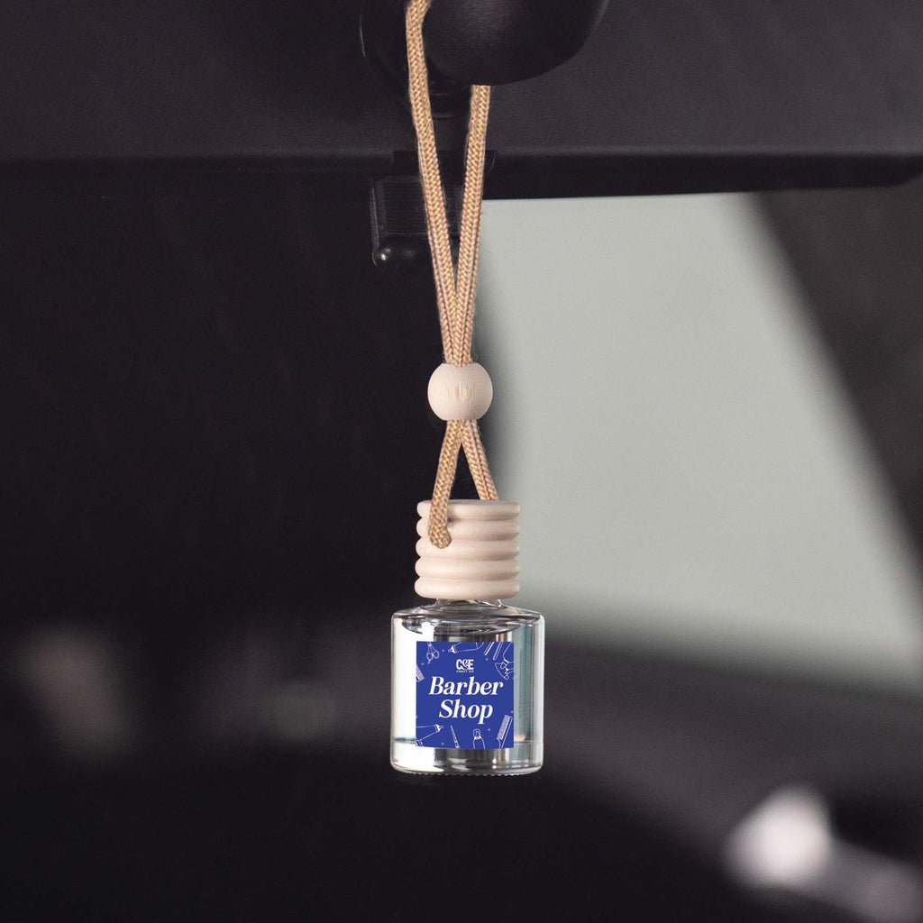 Barber Shop Scented Hanging Refillable Car Freshener Diffuser