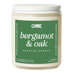 Bergamot & Oak Scented Candle
