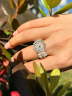 Big Bouquet Filigree Ring — Select Your Color & Size