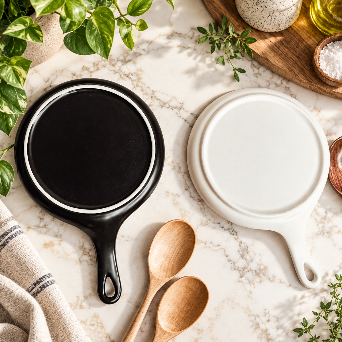 " I Might Lick the Spoon & Keep Cooking" Spoon Rest & Wooden Spoon — Select Your Color & Spoon