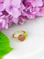 The Bloom Ring - Gold — Select Your Gemstone & Size