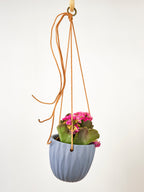 Virago Modern Hanging Planter - Waves — Select Your Color