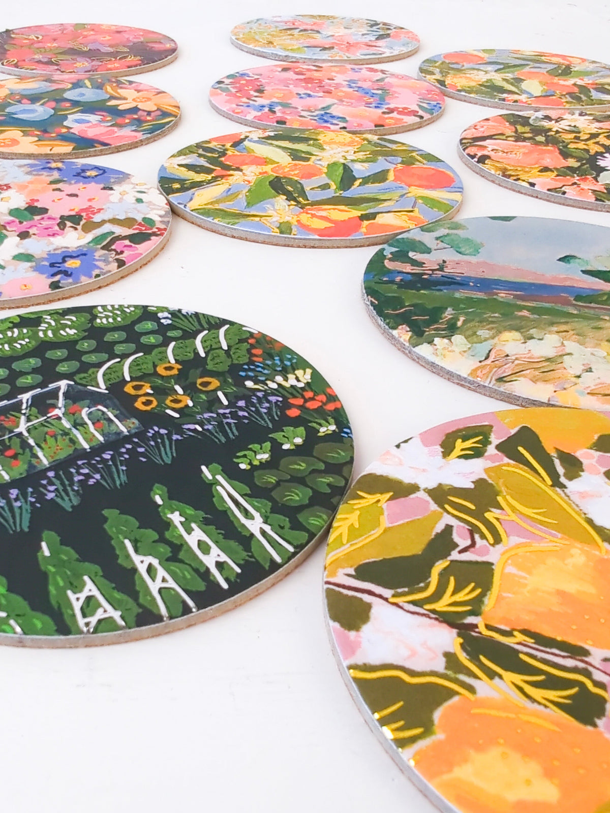 Bouquet of Coasters - Mix and Match Florals — Select Your Floral Pattern