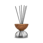 Breath Wood Transparent Glass Reed Diffuser with Aroma Oil