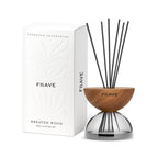 Breath Wood Transparent Glass Reed Diffuser with Aroma Oil
