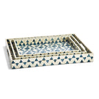 Daphne Mother of Pearl Trays — Select Your Size