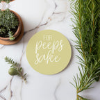 Easter + Spring Ceramic Coasters — Select Your Pack & Style
