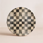 Courtly Check Ceramic Coasters — Select Your Pack & Style